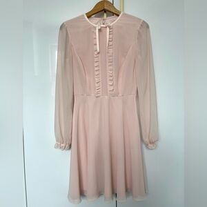 Ted Baker Quinn's long sleeve dress with ruffles